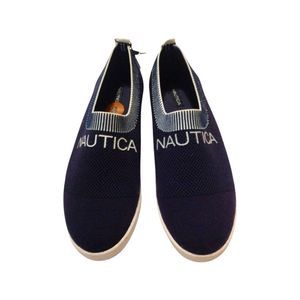 Nautica Blue Slip On Sneaker Navy Size 8 NEW Comfortable Casual Slip-ons NWT